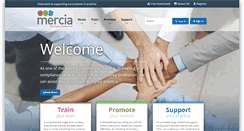 Desktop Screenshot of mercia-group.co.uk